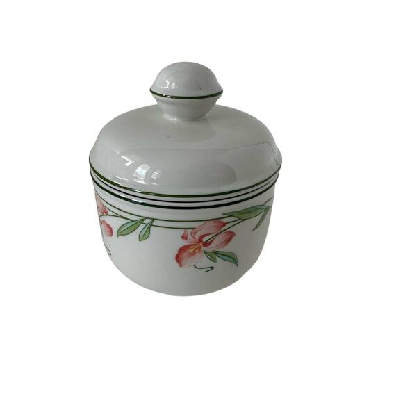 Vintage Villeroy and Boch sugar bowl with lid "Miami" pattern 1990s - Picture 1 of 8